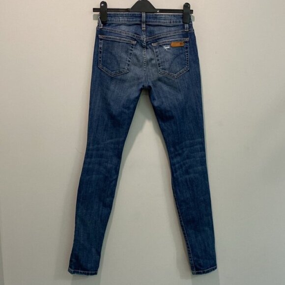 JOE'S THE SKINNY mid-Rise Distressed Skinny Jeans Size 26 - Picture 9 of 15
